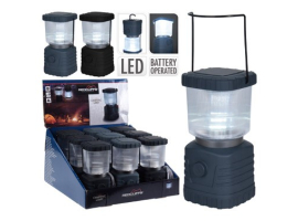 LAMPARA CAMPING LED A PILAS GRIS