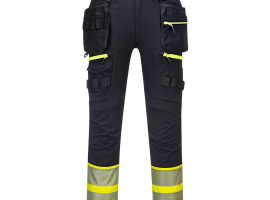 Pantalón Holster DX4 de alta visibilidad, clase 1, con bolsillo desmontable