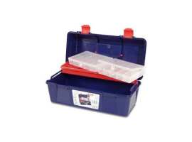 CAJA HERRAMIENTAS POLIPROPILENO N 23 AZUL