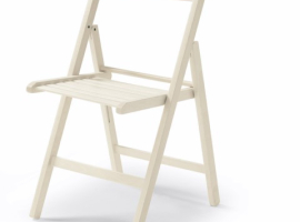 SILLA PLEGABLE DE MADERA HAYA