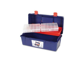 CAJA HERRAMIENTAS POLIPROPILENO N 25 AZUL 