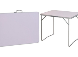 MESA CAMPING PLEGABLE BLANCA 