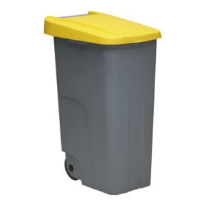 CONTENEDOR BASURA GRIS  ECO