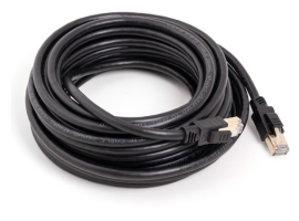 CABLE ETHERNET RJ45 CAT-8 10M NEGRO