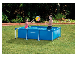 PISCINA DESMONTABLE RECTANGULAR TUBULAR FRAME 