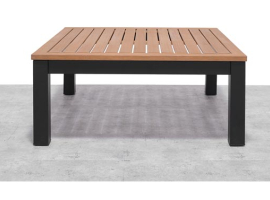 MESA ALUMINIO MADERA BAJA KINGSBURY-HYDRA