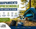 Equipamiento imprescindible para camping en verano