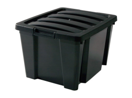 CAJA ECO BOX CON CIERRE CLIP 30L