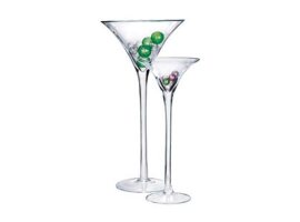 COPA MARTINI DECORATIVA 40X17C