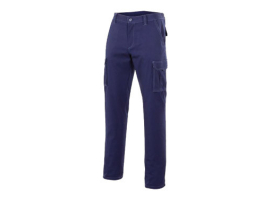 PANTALON POLIESTER / ALGODON 240 GR AZUL MARINO