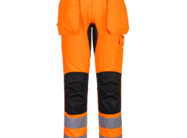 Pantalón de alta visibilidad WX2 Eco Hi-Vis Holster, con bolsillos de pistolera