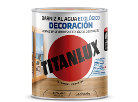 BARNIZ AL AGUA ECOLOGICO DECORACION SATINADO