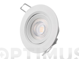 DOWNLIGHT LED DE EMPOTRAR Ø7,4CM 380LM